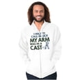 thumbnail image 1 of Funny Fishing Cast Pun Fisher Humor Zip Hoodie Sweatshirt Men Brisco Brands S, 1 of 6