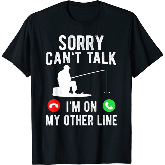 Funny Fishing Dad Mens Funny Reel Cool Fish Bass Fishing T-Shirt