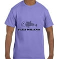 thumbnail image 1 of Funny Fishing Fish Bones Fillet and Release T-Shirt, 1 of 1