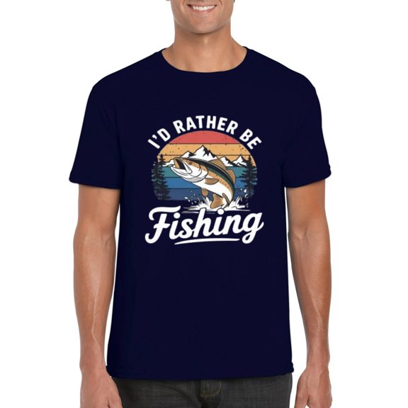 Funny Fishing For Men Women Boy Kids Funny Bass Dad Angler Family T-Shirt, for men & women, up to size 5XL