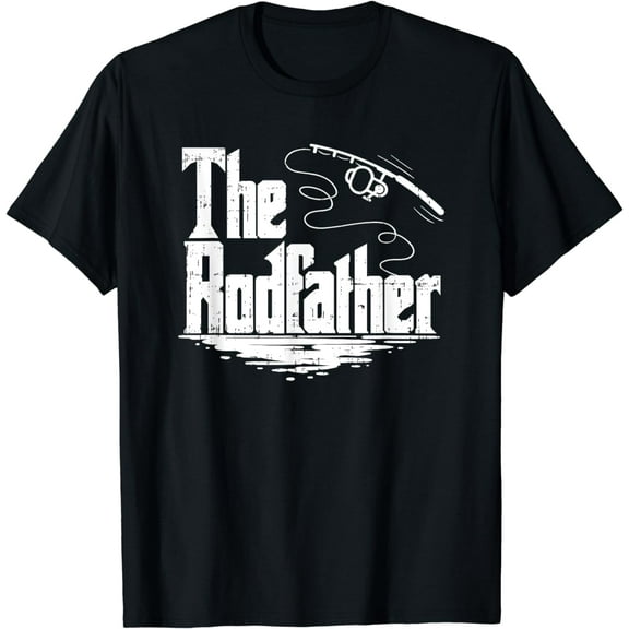 Funny Fishing Gift Tshirt | The Rodfather T-Shirt