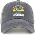 thumbnail image 1 of Funny Fishing Hat Here Fishy Fishy Fishy Cap Men Baseball Hats Cute Hat, 1 of 2