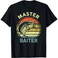 thumbnail image 1 of Funny Fishing Master-Baiter T-Shirt for Dads and Grandpas, Perfect Gift for Fishing Enthusiasts, 1 of 5