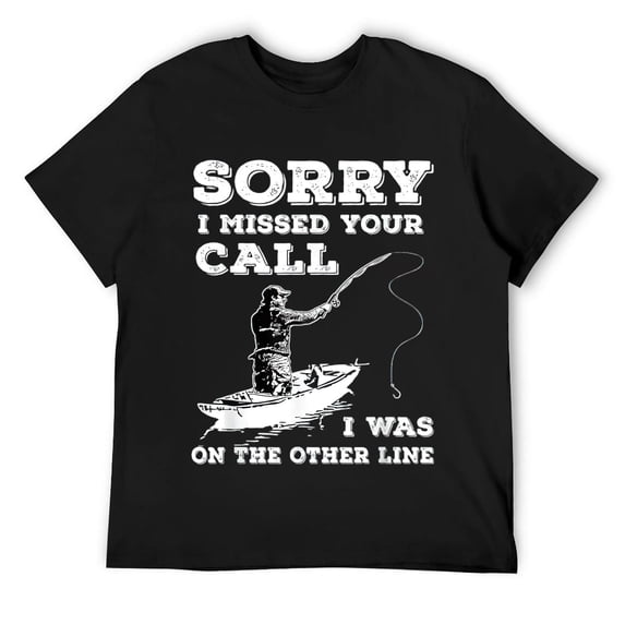 Funny Fishing Quotes Gag Gift | Cool Fish Lover Mens Gift T-Shirt Black