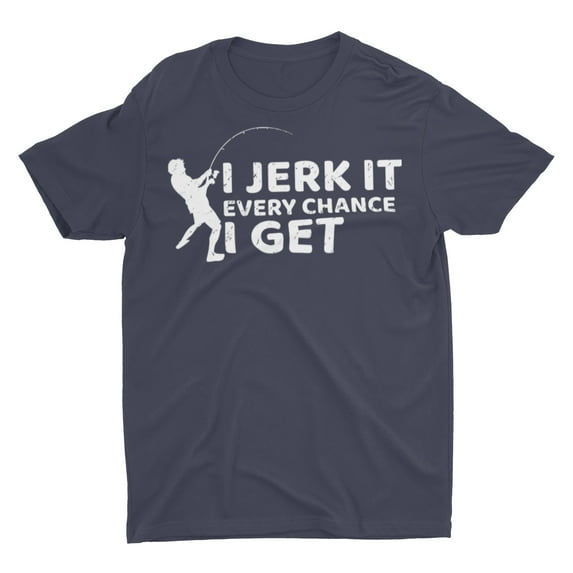 Funny Fishing Shirts, Fisherman with Fishing Pole, Fishing Rod