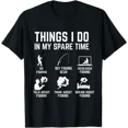 thumbnail image 1 of Funny Fishing T-Shirt with Playful Hobby Icons for Relaxed Casual Wear, 1 of 5