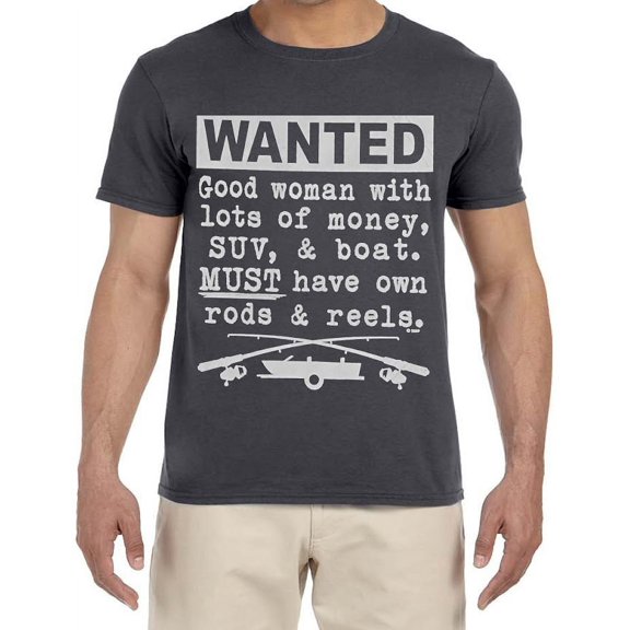 Funny Fishing T-shirt Mens Graphic Tees