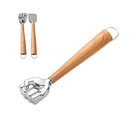 Funny Fist Hammer Meat Tenderizer Mallet, Fist Shaped Funny Meat Hammer, Heavy Duty Meat Pounder Mallet, Double Sided Tenderizing Hammer, Easy Storage Kitchen Prep Tool