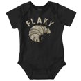thumbnail image 1 of Funny Flaky Croissant Food Joke Romper Boys or Girls Infant Baby Brisco Brands NB, 1 of 1
