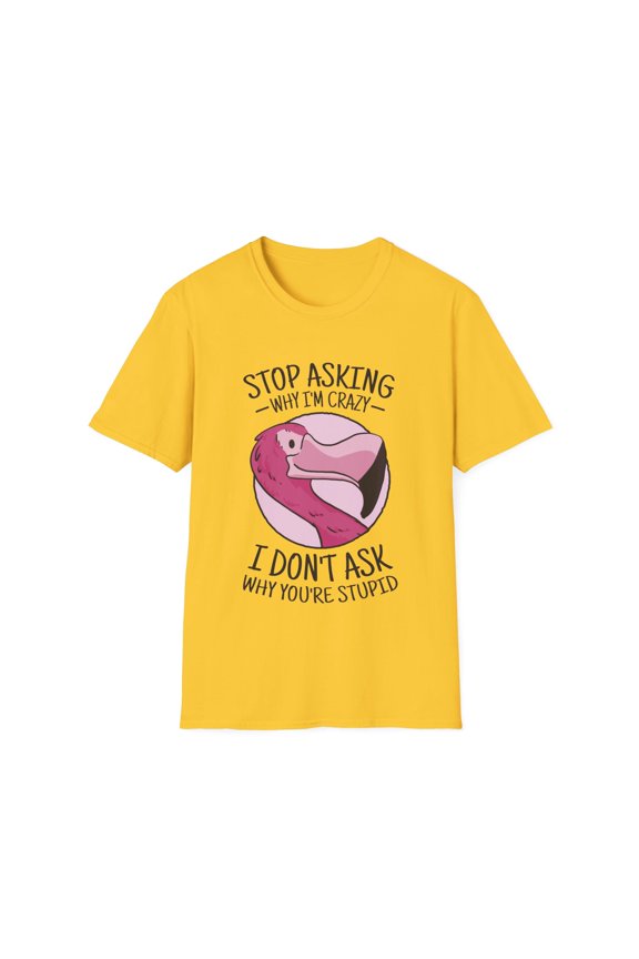 Funny Flamingo Bird Lover Graphic Novelty Tees