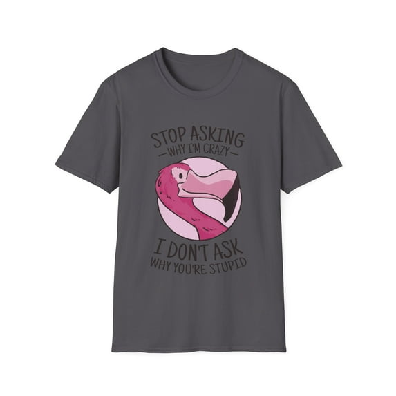 Funny Flamingo Bird Lover Graphic Novelty Tees