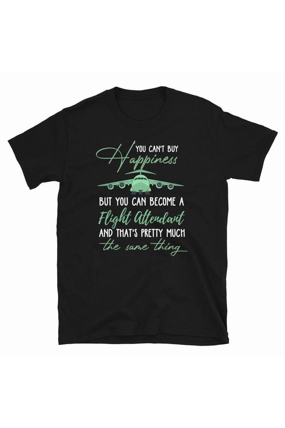 Funny Flight Attendant Shirt Cabin Crew Gift Plane Travel Graphic Tee,for men and women up to 5XL