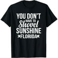 thumbnail image 1 of Funny Florida Vacation Gift Funny Snow Bird Beach T-Shirt, 1 of 3