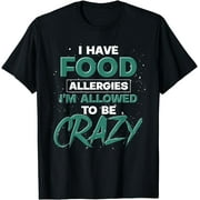 Funny Food Intolerance Food Allergy Awareness Food Allergy T-Shirt