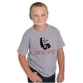 thumbnail image 1 of Funny Food Noodle Pun Pho Sho Panda Crewneck T Shirts Boy Girl Teen Brisco Brands X, 1 of 6