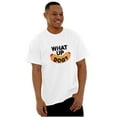 thumbnail image 1 of Funny Food Pun Joke What Up Dog Men's Graphic T Shirt Tees Brisco Brands S, 1 of 4