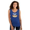 thumbnail image 1 of Funny Food Pun Joke What Up Dog Tank Top T Shirts Men Women Brisco Brands M, 1 of 6