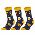 thumbnail image 1 of Funny Food Socks for Men Women 3 Pairs Novelty Crew Socks Colorful Unisex Cotton Fit - Style 12, 1 of 6