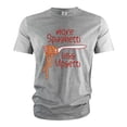 thumbnail image 1 of Funny Foodie Spaghetti T-shirt more spaghetti less upsetti funny shirt comfort food men's tee shirt (4X-Large Grey), 1 of 7