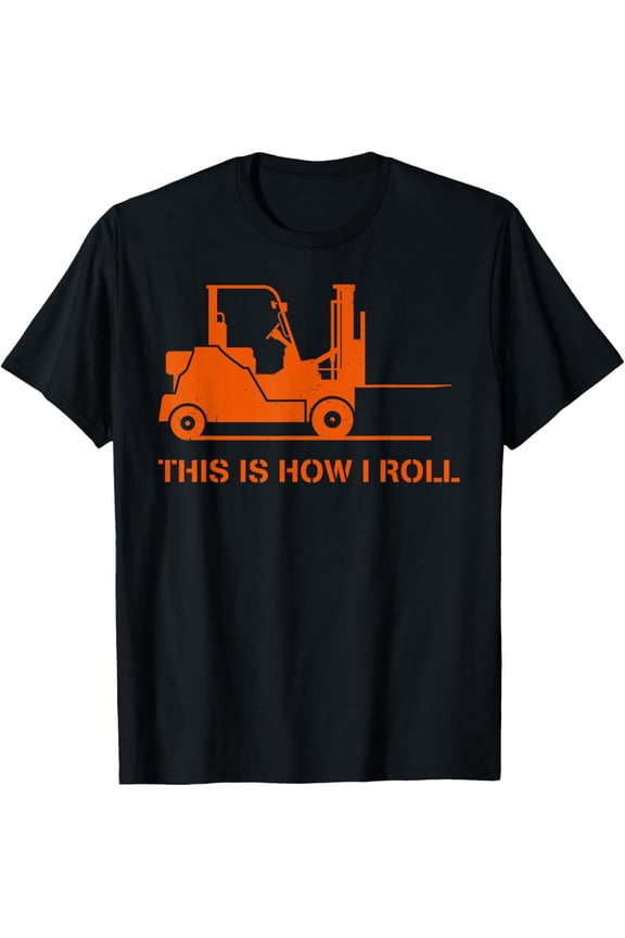 Funny Forklift Operator Warehouse Truck Driver Gift For Men T-Shirt