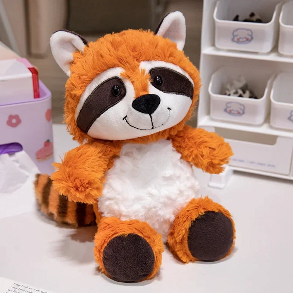 Funny Fox Sloth Raccoon Plush Toy Baby Appease Doll Pillow Kids ...