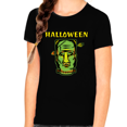 thumbnail image 1 of Funny Frankenstein Shirt Funny Halloween T Shirts for Girls Halloween Shirts for Girls Kids Halloween Shirt, 1 of 6