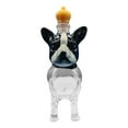 thumbnail image 1 of Funny French Bulldog Whiskey Decanter With 3D Engraved Shaped Whiskey Glasses, Unique & Humorous Design Playful French Style Striking Amusing Look, Transparent Glass, 1 of 6