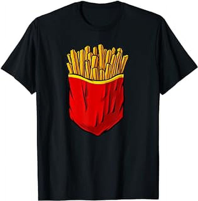 Funny French Fries Humorous Halloween Costume T-Shirt - Walmart.com