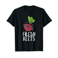 thumbnail image 1 of Funny Fresh Beets Vegetable Farmers Market Local Farm Food T-Shirt, 1 of 5