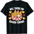 thumbnail image 1 of Funny Fried Chicken T-Shirt, 1 of 4
