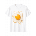 thumbnail image 1 of Funny Fried Egg Graphic T-Shirt for Men and Women, Casual Short Sleeve Crew Neck Novelty Tee, 1 of 9