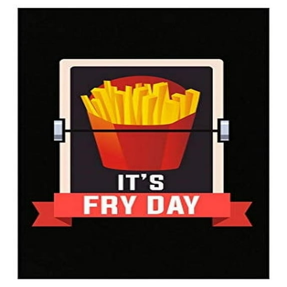 Funny Fries Poster - Wall Decor for Kitchen Gift