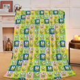 thumbnail image 1 of Funny Frog Blanket Cozy Soft Frog Flannel Plush Throw Blanket Warm Fluffy Cute Frog Fleece Bedding Stuff Decor Blanket Gifts for Lover Teens Girls Boys Kids Adults Women Bed Travel 50"x60", 1 of 6