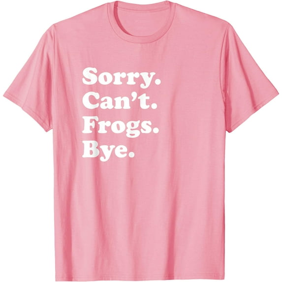 Funny Frog Gift Unisex T-Shirt for Men Women Kids,Light Pink Color,Size 5/6