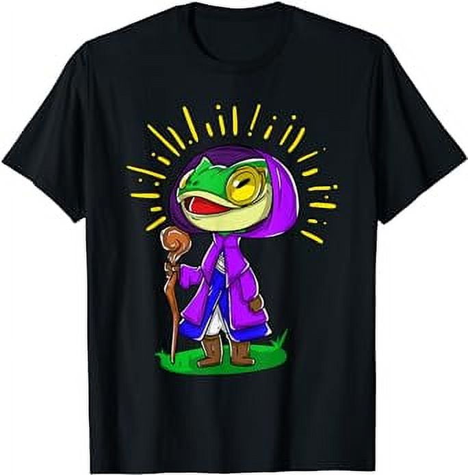 Funny Frog Magician Lover Gifts Magic Wizard Sorcerer Gift T-Shirt ...