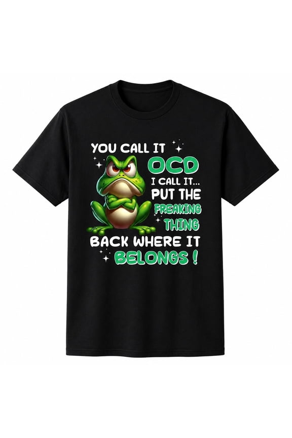 Funny Frog Organization Graphic T-Shirt, Unisex Classic Fit