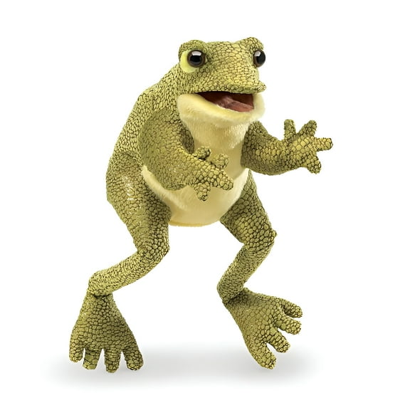 Folkmanis Puppets Funny Frog Puppet