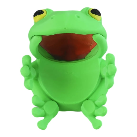 Funny Frogs Shape Drink Lid Secure Pool Parties Essential Proof Silicones