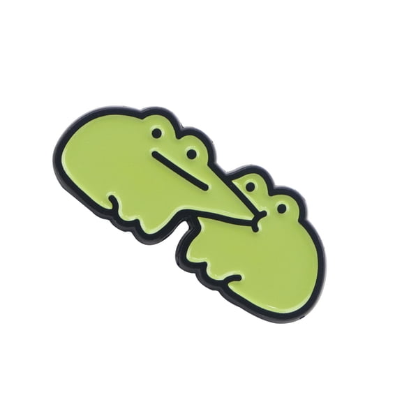 Funny Frogs Shape Lapel Pin Brooch for Women Men Teens Unique Fashion Accessory