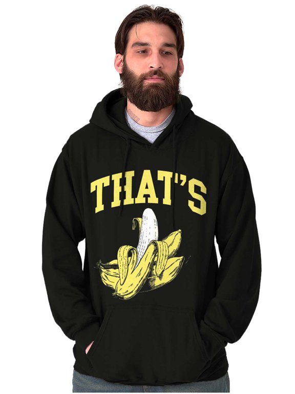 Funny Fruit Pun That's Bananas Hoodie Sweatshirt Women Men Brisco Brands X
