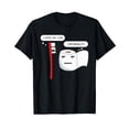 thumbnail image 1 of Funny Frustrated Character Toilet Paper Graphic T-Shirt for Humor Lovers, 1 of 5