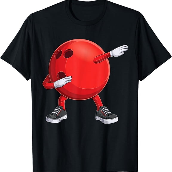 Funny Fun Dab Bowling Ball Bowler Bowling Player Unisex T-Shirt