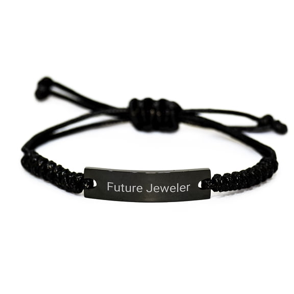 Funny Future Jeweler Rope Bracelet Gifts from Friends for Birthday