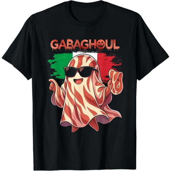 Funny Gabaghoul Gabagool Italian American Halloween Costume T-Shirt