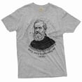 thumbnail image 1 of Funny Galileo Tee Thunderbolt and Lightning Shirt Galileo Very Frightening Me T-Shirt (Medium Grey), 1 of 7
