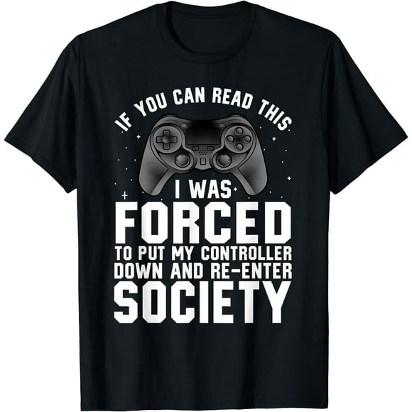 Funny Gamer For Men Women Video Gamer Gaming Game Controller T-Shirt