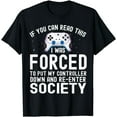 thumbnail image 1 of Funny Gamer For Men Women Video Gamer Gaming Game Controller T-Shirt, 1 of 3