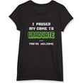 thumbnail image 1 of Funny Gamer Graduate Graduation T-Shirt, 1 of 2