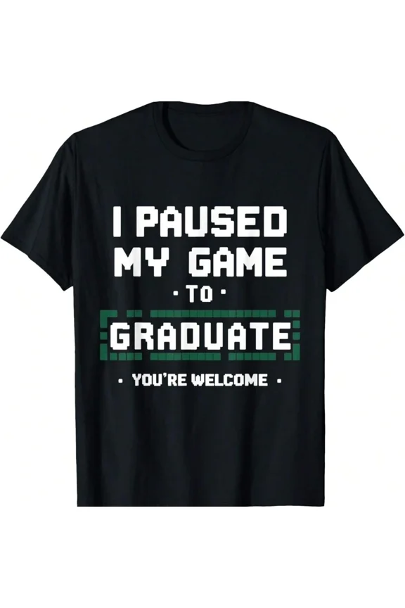 Funny Gamer Graduate Graduation T-Shirt