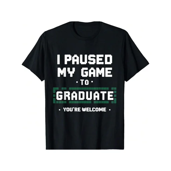 Funny Gamer Graduate Graduation T-Shirt